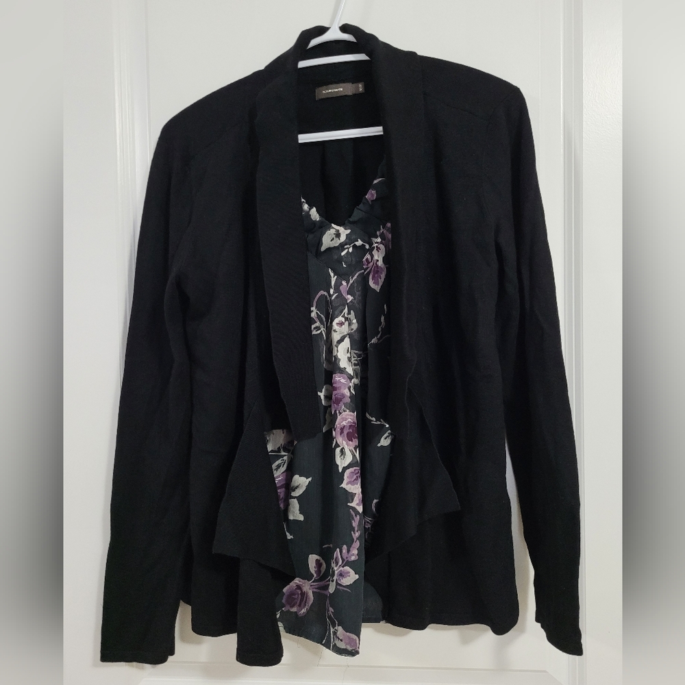 Denver Hayes 2 in 1 Cardi with built-in blouse size medium